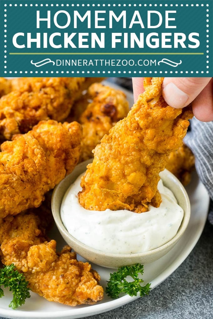 Homemade Chicken Fingers Recipe | Chicken Tenders | Fried Chicken #chicken #friedchicken #dinner #appetizer #uzhal