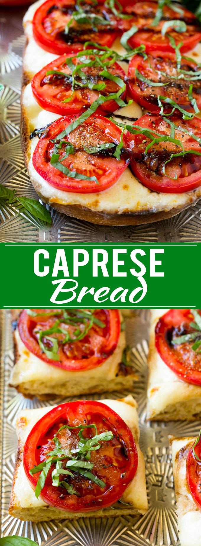 Caprese Bread Recipe | Tomato Bread | Cheese Bread #caprese #capresebread #tomatobread #cheesebread #appetizer #uzhal