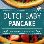 Dutch Baby Pancake Recipe | Puffed Pancake | Skillet Pancake #pancakes #breakfast #brunch #uzhal
