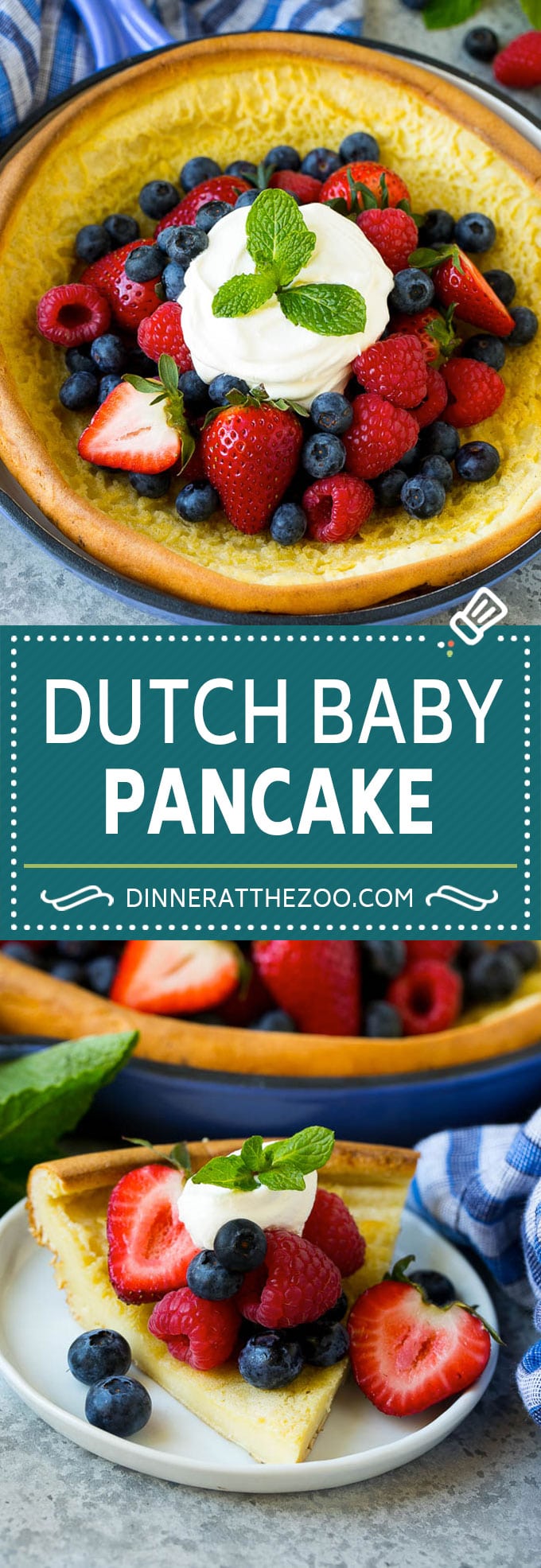Dutch Baby Pancake Recipe | Puffed Pancake | Skillet Pancake #pancakes #breakfast #brunch #uzhal
