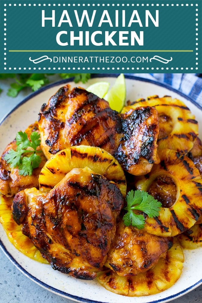 Hawaiian Chicken Recipe | Grilled Chicken | Pineapple Chicken #chicken #grilling #dinner #pineapple #uzhal
