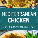 Mediterranean Chicken Recipe | One Pot Chicken #chicken #pasta #healthy #onepot #dinner #uzhal
