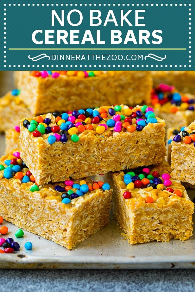 Cereal Bars Recipe | No Bake Bars | Peanut Butter Bars #cereal #breakfast #mealprep #peanutbutter #oatmeal #uzhal