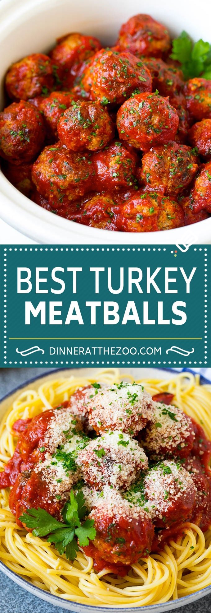 Slow Cooker Turkey Meatballs | Spaghetti and Meatballs #crockpot #slowcooker #turkey #meatballs #dinner #uzhal
