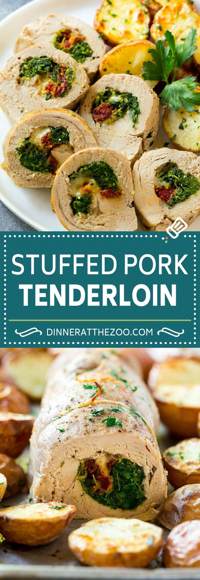 Stuffed Pork Tenderloin Recipe | Roasted Pork Tenderloin | Italian Pork #pork #onepan #potatoes #dinner #uzhal #glutenfree