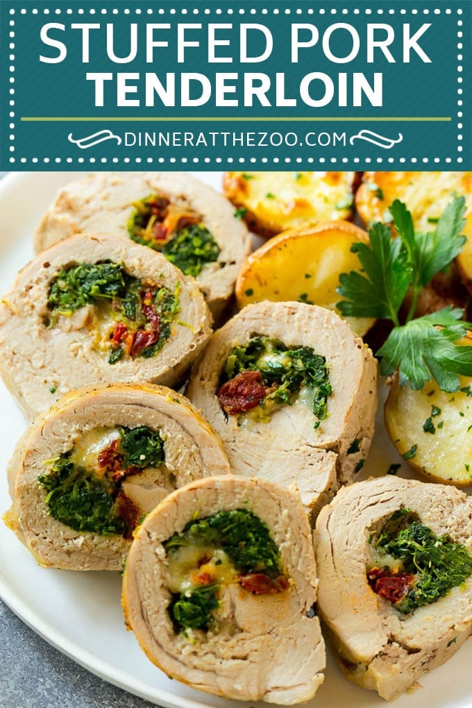 Stuffed Pork Tenderloin Recipe | Roasted Pork Tenderloin | Italian Pork #pork #onepan #potatoes #dinner #uzhal #glutenfree
