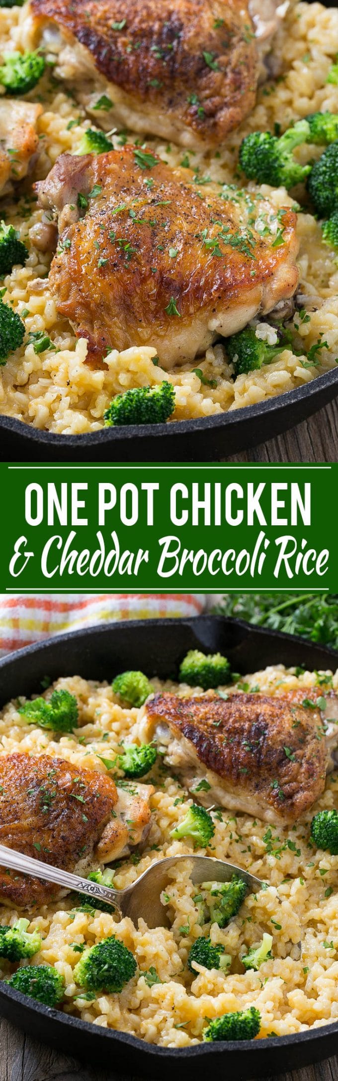 Chicken Broccoli and Rice Casserole Recipe | One Pot Chicken and Rice #chicken #rice #broccoli #casserole #dinner #uzhal #glutenfree