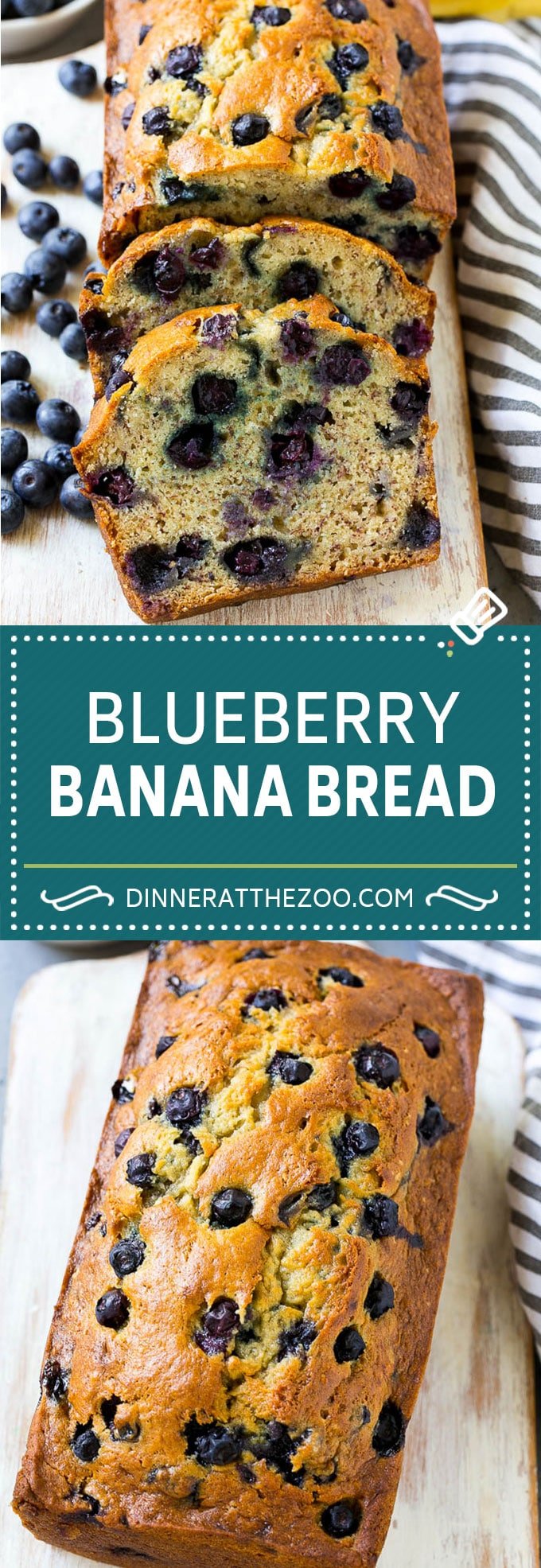 Blueberry Banana Bread | Easy Banana Bread | Homemade Banana Bread Recipe #blueberry #banana #bread #baking #sweets #uzhal