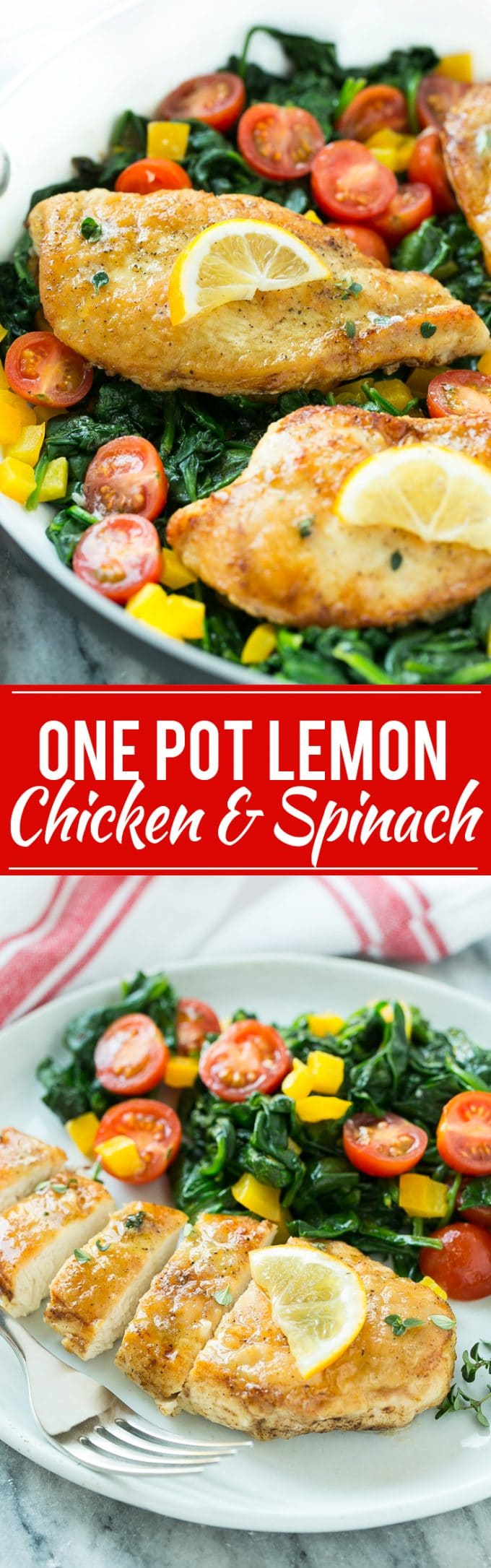 Pan Seared Chicken Breast with Spinach | Spinach Chicken | Low Carb Chicken #chicken #spinach #onepotmeal #dinner #uzhal