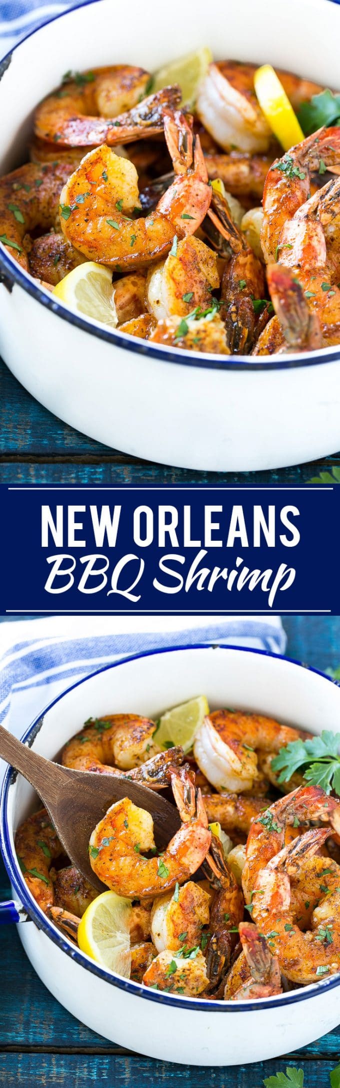 New Orleans BBQ Shrimp Recipe | Easy Shrimp Recipe | New Orleans Shrimp #shrimp #seafood #dinner #appetizer #uzhal