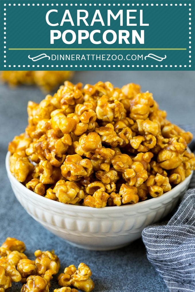 Caramel Popcorn Recipe | Caramel Corn #popcorn #caramel #snack #dessert #uzhal