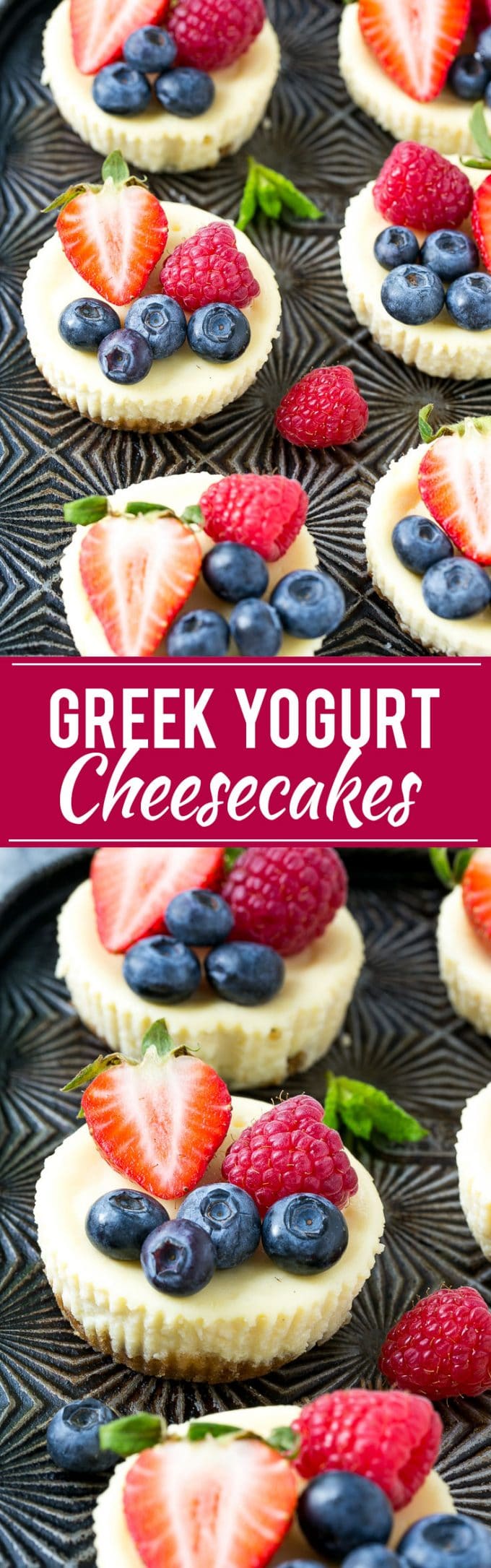 Greek Yogurt Cheesecake Recipe | Mini Cheesecake | Healthy Cheesecake #cheesecake #dessert #baking #strawberries #uzhal