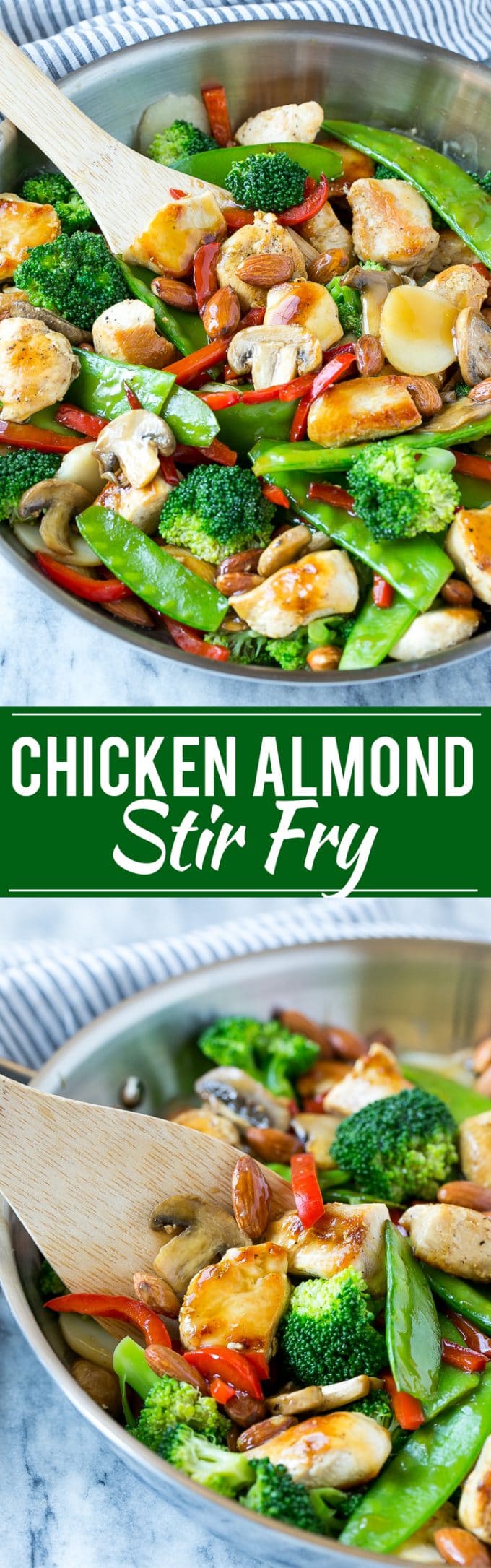 Almond Chicken Stir Fry Recipe | Chicken Almond Ding | Healthy Chicken Recipe | Almond Chicken | Chicken Stir Fry #chicken #stirfry #almonds #veggies #dinner #uzhal