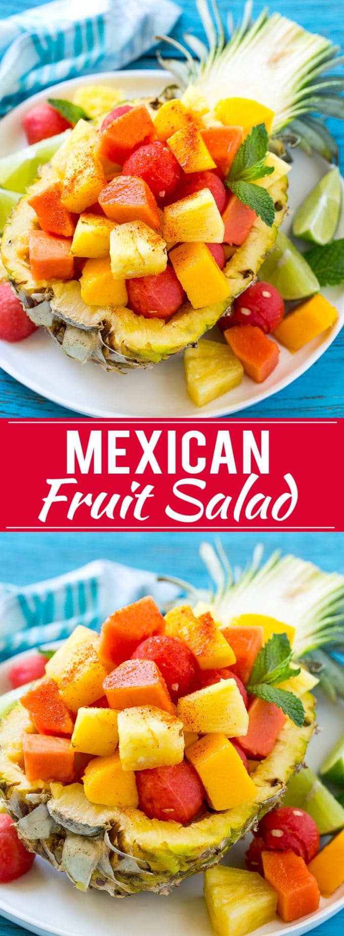 Mexican Fruit Salad Recipe | Fruit Salad | Healthy Fruit Recipe #salad #fruit #fruitsalad #watermelon #pineapple #summer #uzhal