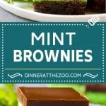Mint Brownies Recipe | Layered Brownies | Frosted Brownies #brownies #chocolate #frosting #mint #dessert #uzhal