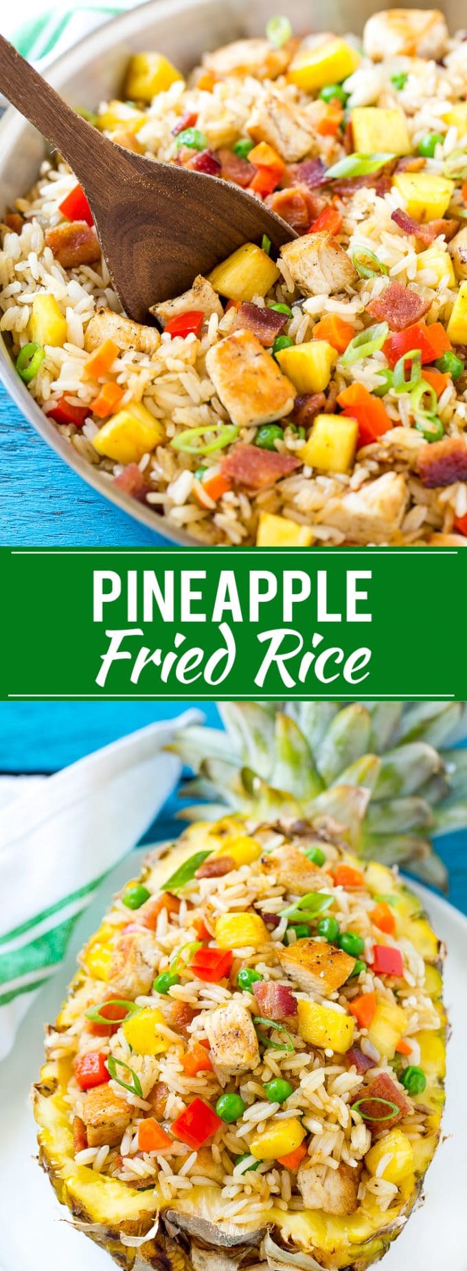 Pineapple Fried Rice Recipe | Easy Fried Rice | Pineapple Recipe | Side Dish #friedrice #rice #pineapple #chicken #dinner #uzhal
