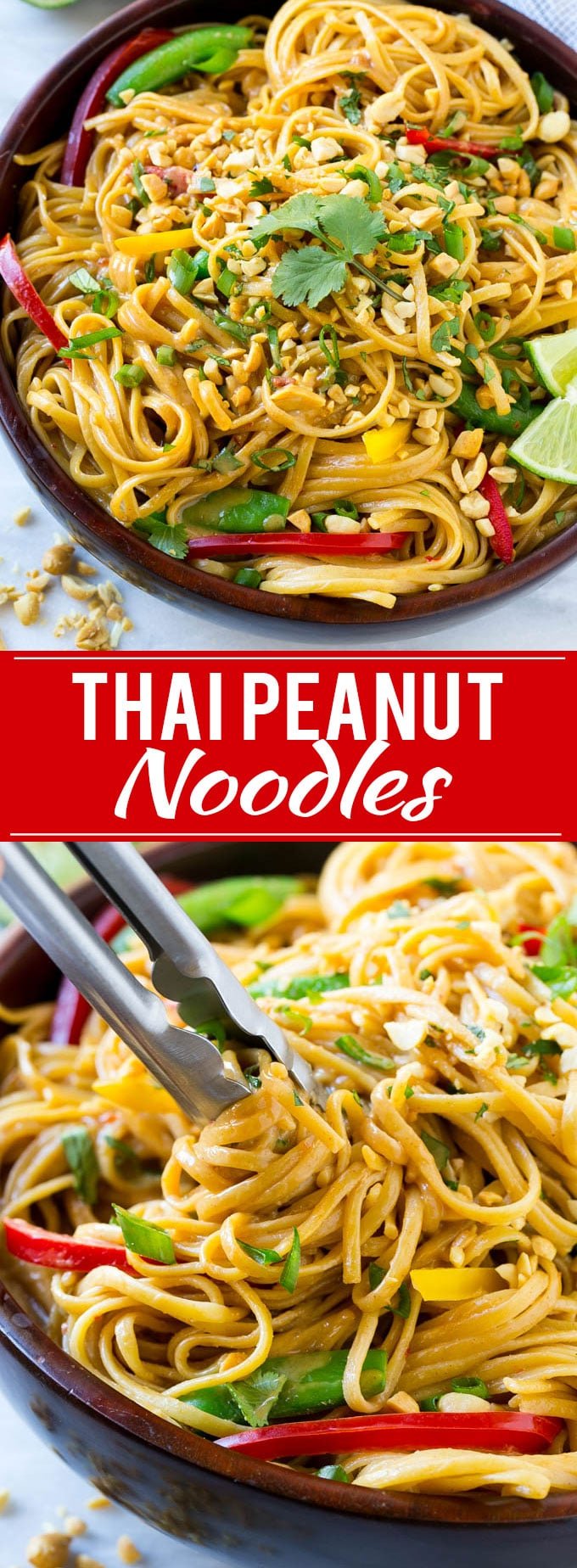 Thai Peanut Noodles Recipe | Asian Noodles | Thai Noodles | Peanut Sauce #noodles #thaifood #peanuts #vegetarian #dinner #lunch #uzhal