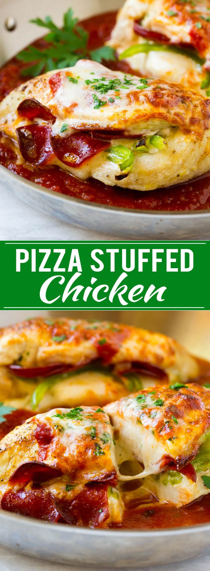 Pizza Stuffed Chicken Recipe | Stuffed Chicken Breast | Baked Chicken Breast | Easy Chicken Recipe #chicken #pizza #stuffedchicken #chickenbreast #dinner #uzhal
