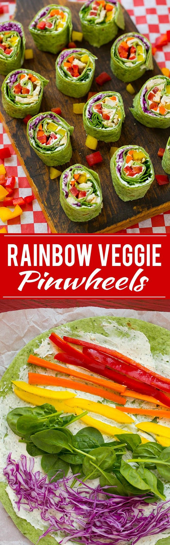 Rainbow Veggie Pinwheels Recipe | Veggie Pinwheels | Kids Lunch Recipe | Pinwheel Sandwich Recipe #pinwheels #wraps #sandwich #lunch #uzhal #veggie