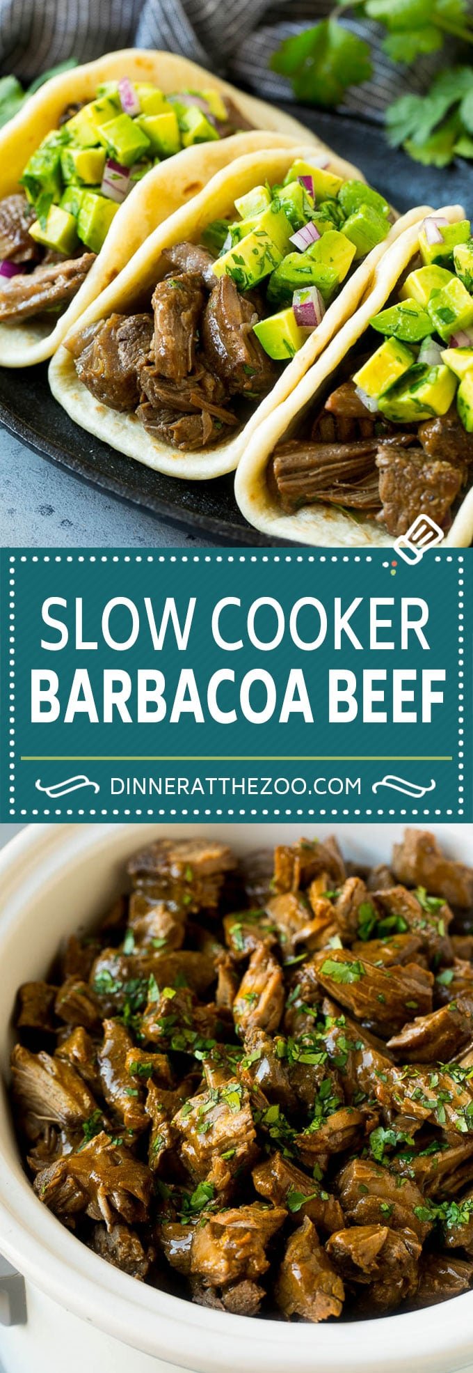 Slow Cooker Barbacoa | Beef Tacos | Crock Pot Beef Tacos #beef #tacos #crockpot #slowcooker #dinner #avocado #uzhal
