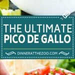 Pico de Gallo Recipe | Homemade Salsa Recipe | Salsa Fresca Recipe #salsa #salsafresca #picodegallo #snack #appetizer #uzhal