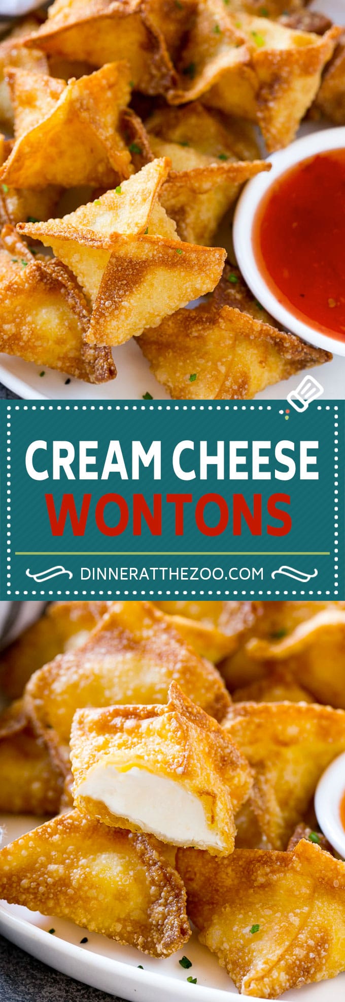 Cream Cheese Wontons Recipe | Cream Cheese Rangoon | Wonton Appetizer #creamcheese #cheese #wontons #appetizer #uzhal