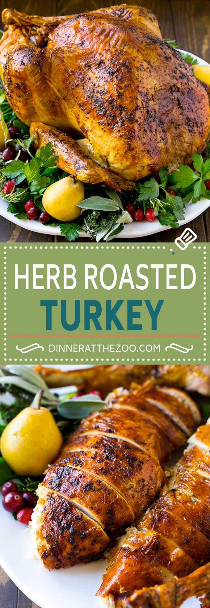 Herb Roasted Turkey Recipe | Baked Turkey | Thanksgiving Turkey | Christmas Turkey | Holiday Turkey Recipe | Butter Roasted Turkey Recipe #turkey #thanksgiving #christmas #dinner #uzhal