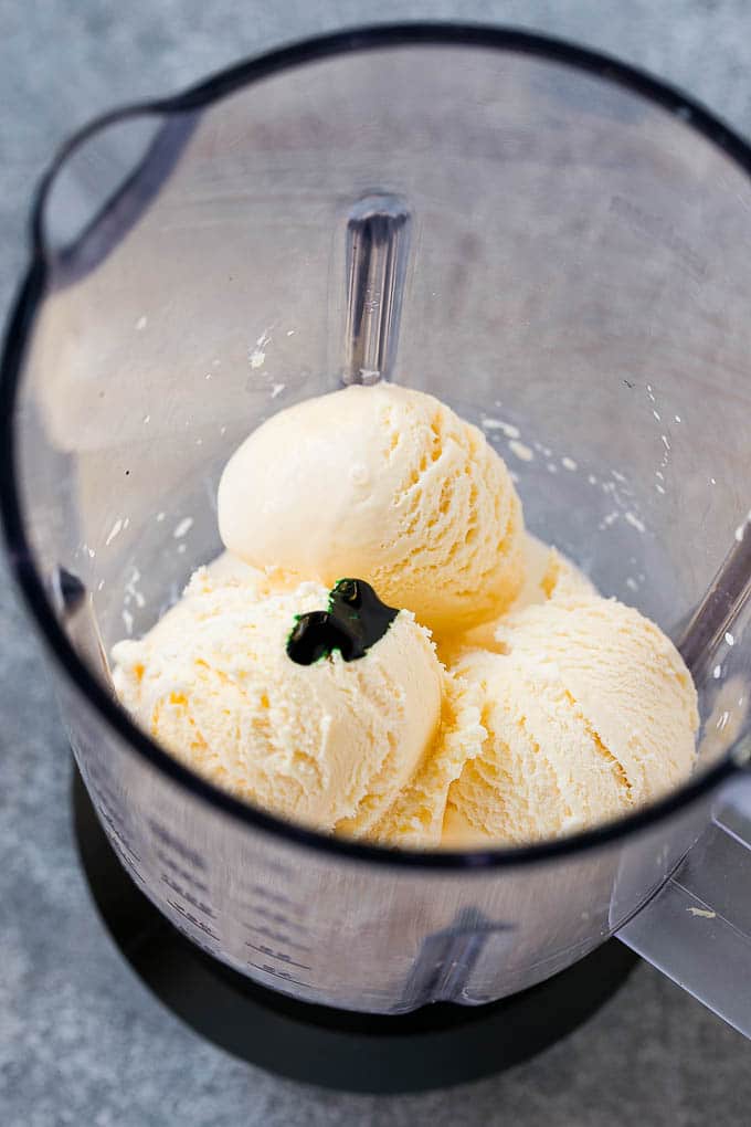 Shamrock Shake Recipe | McDonald's Shamrock Shake | Saint Patrick's Day Drink | Mint Milkshake #milkshake #stpatricksday #saintpatricksday #mint #uzhal A blender of vanilla ice cream, milk, mint extract and green food coloring.