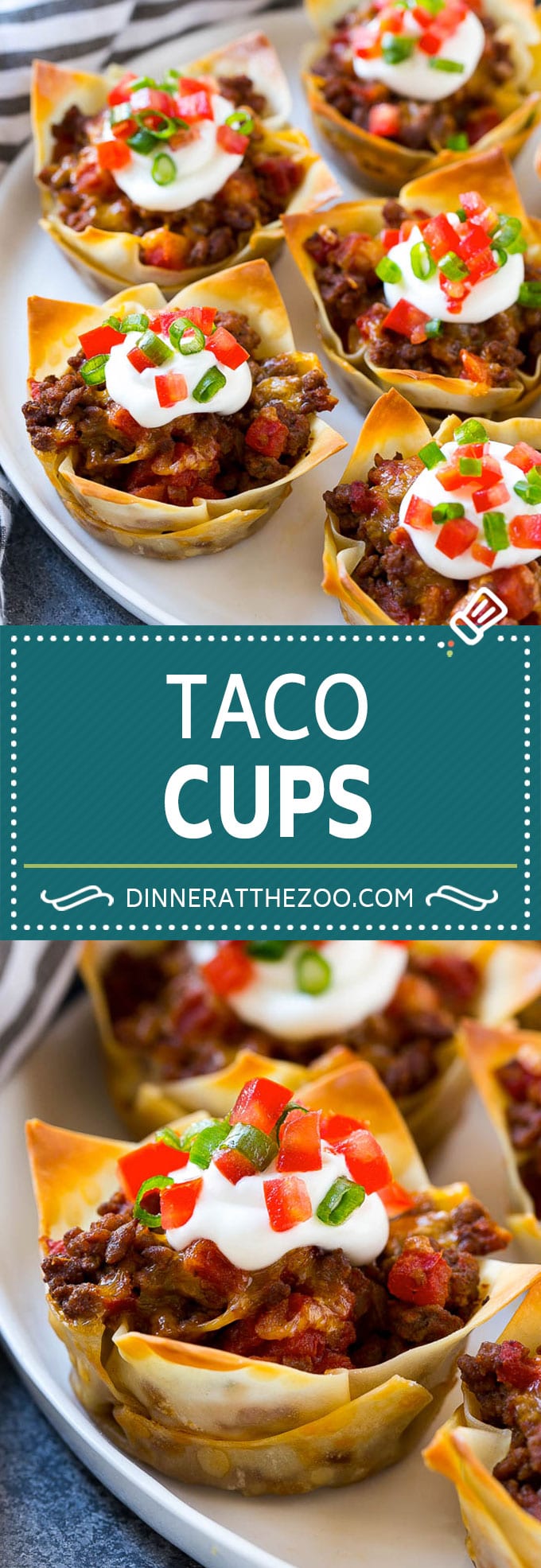 Taco Cups Recipe | Wonton Taco Cups | Taco Cupcakes | Mexican Appetizer #taco #hamburger #appetizer #uzhal #beef