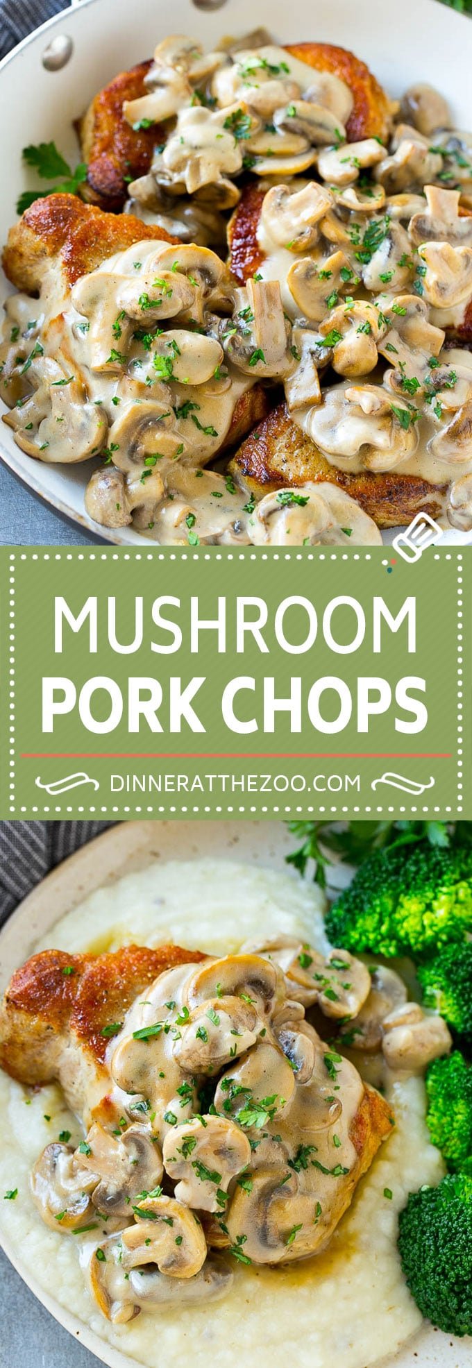 Mushroom Pork Chops Recipe | Boneless Pork Chop Recipe | Pork Chops with Mushroom Sauce #pork #porkchops #mushrooms #dinner #uzhal