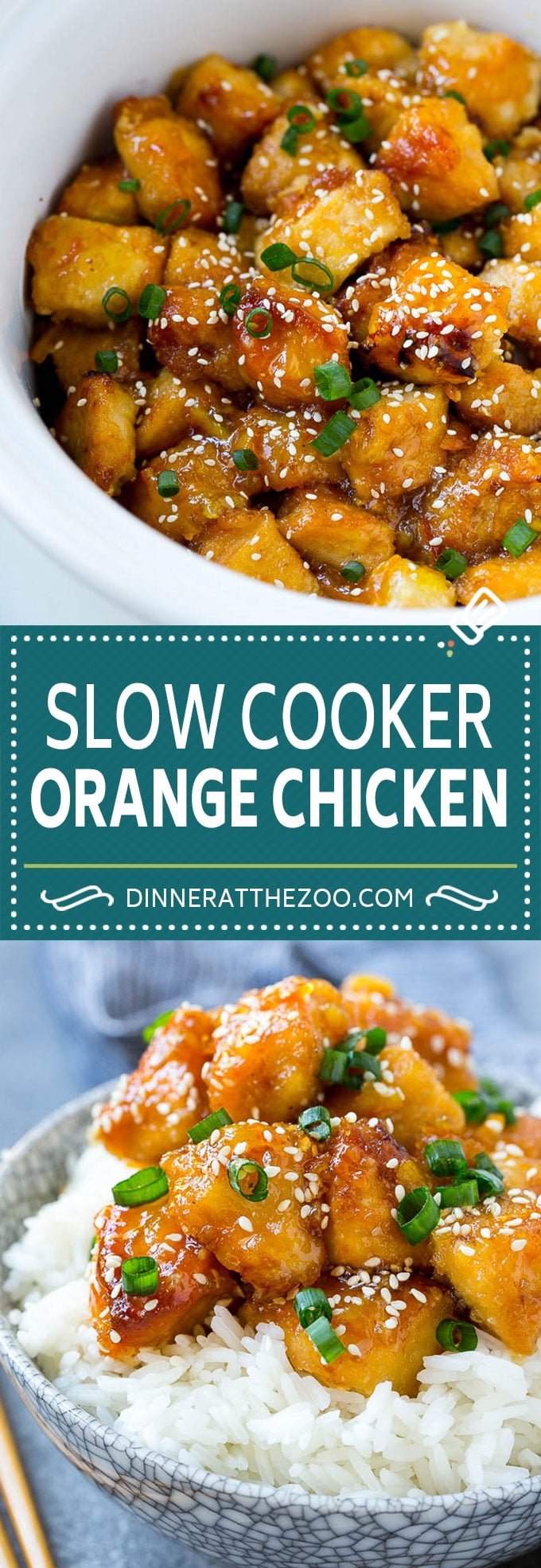 Slow Cooker Orange Chicken Recipe | Copycat Orange Chicken | Crock Pot Orange Chicken | Slow Cooker Chicken Recipe #orange #chicken #orangechicken #slowcooker #crockpot #dinner #uzhal