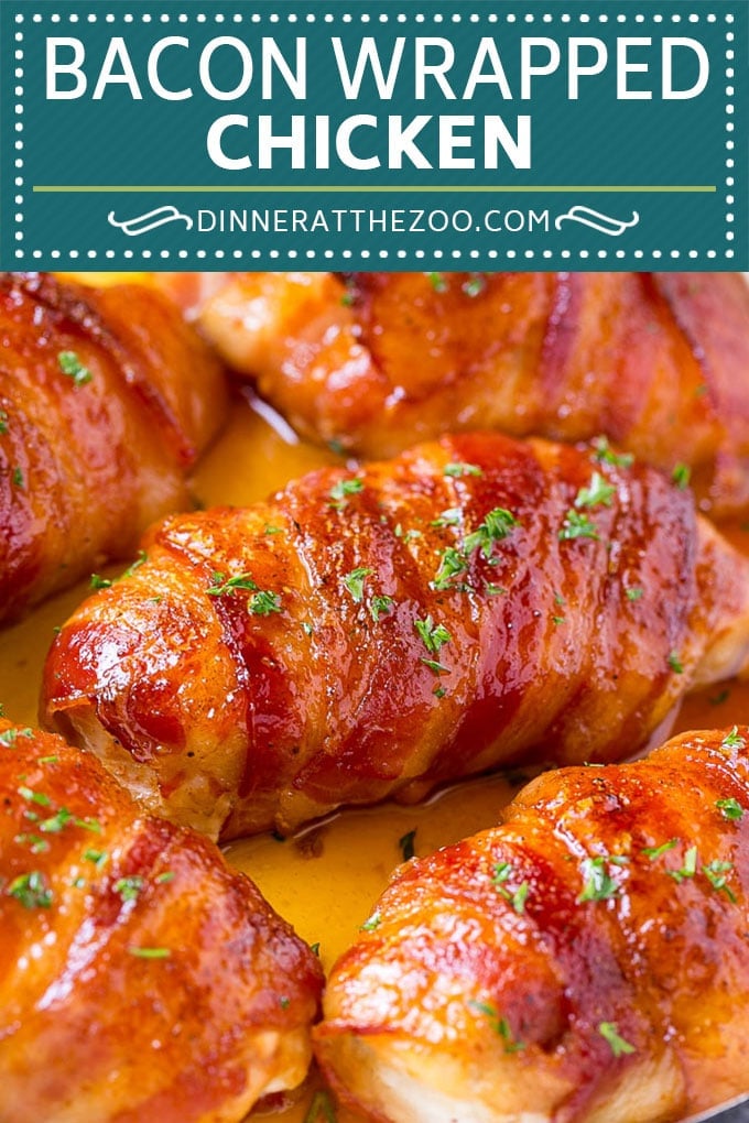 Bacon Wrapped Chicken Recipe | Bacon Wrapped Chicken Breast | Baked Bacon Wrapped Chicken | Bacon Brown Sugar Chicken #bacon #chicken #dinner #uzhal