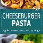 Cheeseburger Pasta | Hamburger Pasta | Ground Beef Pasta #cheeseburger #bacon #pasta #uzhal