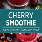 Cherry Smoothie Recipe | Healthy Smoothie | Easy Smoothie #cherry #smoothie #drink #uzhal