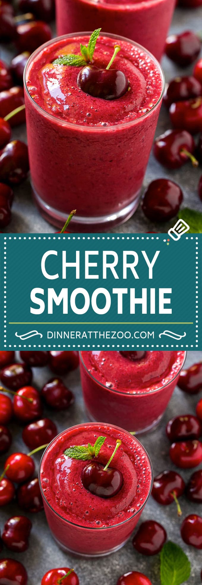 Cherry Smoothie Recipe | Healthy Smoothie | Easy Smoothie #cherry #smoothie #drink #uzhal