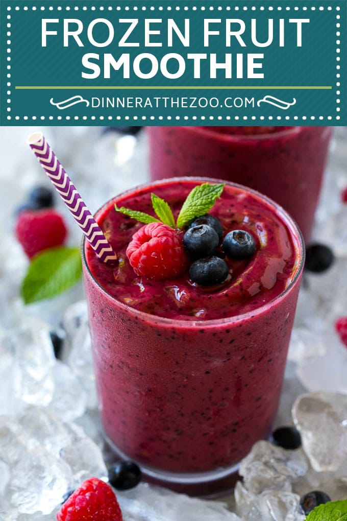 Frozen Fruit Smoothie | Berry Smoothie | Healthy Smoothie #fruit #smoothie #drink #uzhal