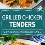 Grilled Chicken Tenders Recipe | Marinated Chicken | Lemon Garlic Chicken | Grilled Chicken #grilling #chicken #healthy #uzhal
