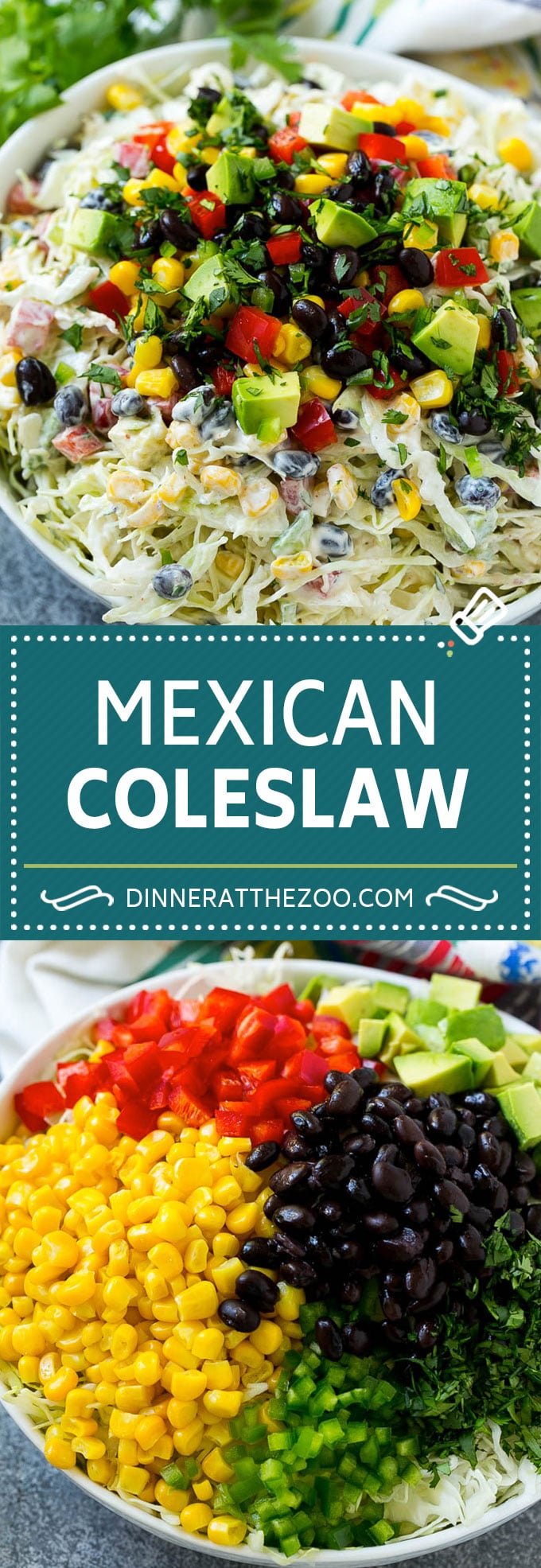 Mexican Coleslaw Recipe | Southwestern Coleslaw | Easy Coleslaw #coleslaw #mexicanfood #salad #uzhal