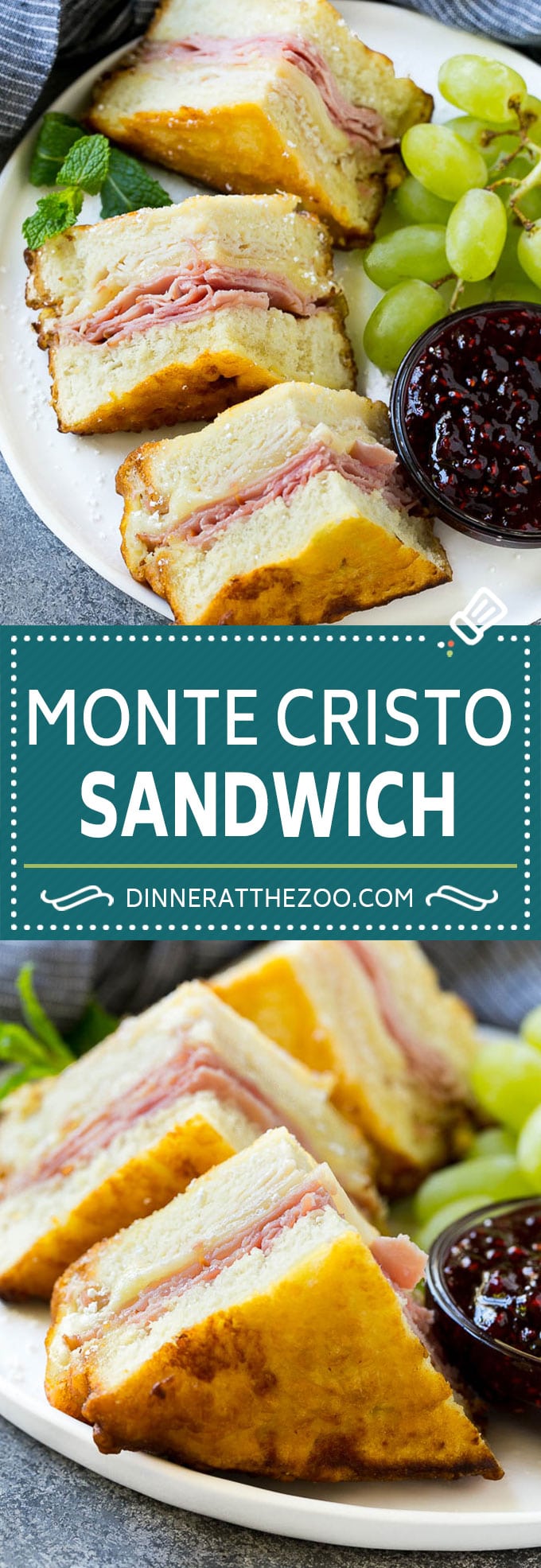 Monte Cristo Sandwich Recipe | Disneyland Monte Cristo Sandwich | Turkey Sandwich | Ham Sandwich #sandwich #uzhal #turkeysandwich