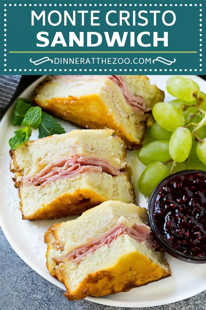 Monte Cristo Sandwich Recipe | Disneyland Monte Cristo Sandwich | Turkey Sandwich | Ham Sandwich #sandwich #turkeysandwich #uzhal