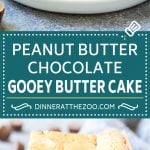 Peanut Butter Chocolate Gooey Butter Cake Recipe | Gooey Butter Cake | Peanut Butter Cake | Chocolate Peanut Butter Cake #cake #butter #peanutbutter #chocolate #dessert #uzhal