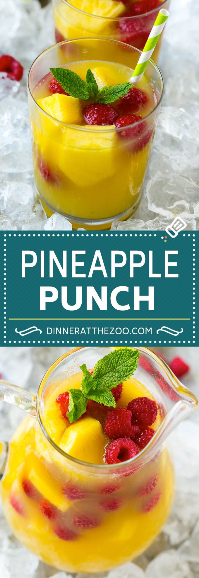 Pineapple Punch Recipe | Sparkling Punch | Fruit Punch | Pineapple Drink #pineapple #drink #uzhal