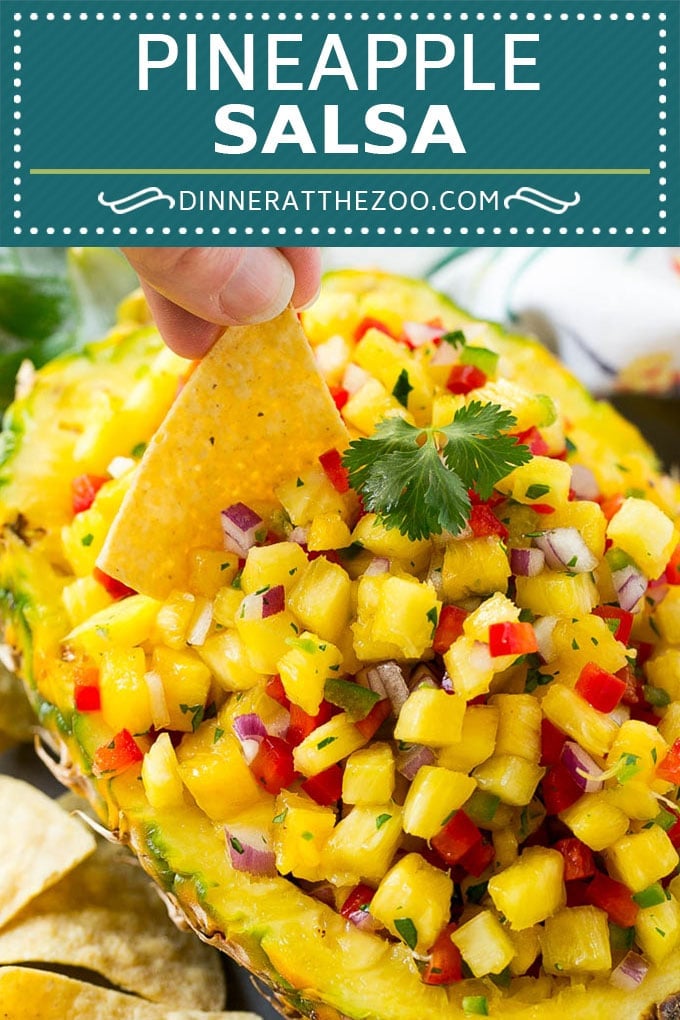 Pineapple Salsa Recipe | Fruit Salsa | Pineapple Recipe #pineapple #salsa #uzhal