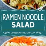 Ramen Noodle Salad Recipe | Oriental Salad | Asian Salad | Ramen Noodle Cabbage Salad #ramennoodles #salad #cabbagesalad #salad #uzhal
