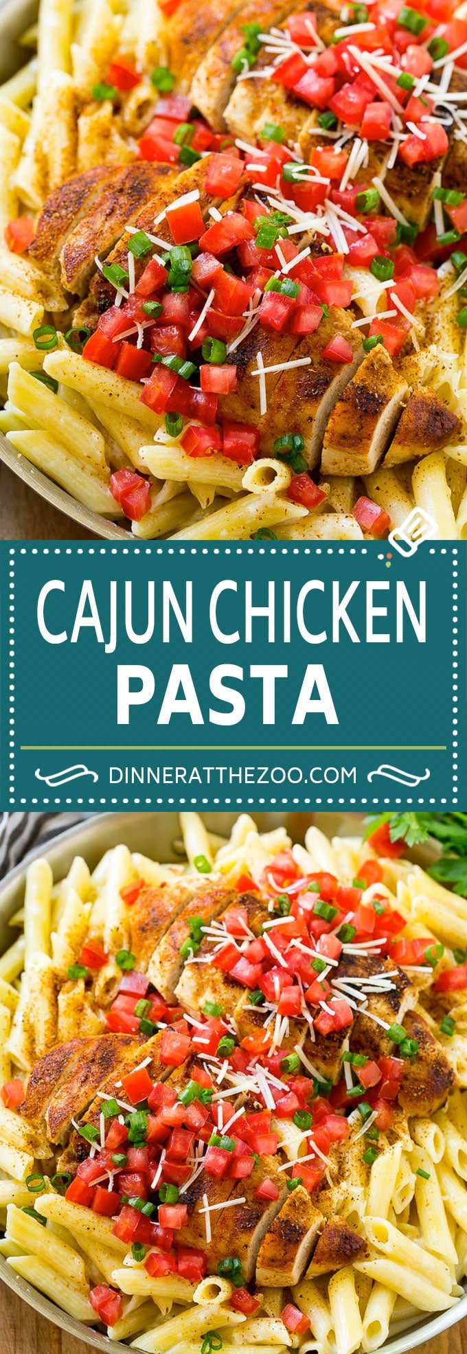 Cajun Chicken Pasta Recipe | Chili's Copycat Recipe | Cajun Chicken | Creamy Chicken Pasta #chicken #pasta #uzhal