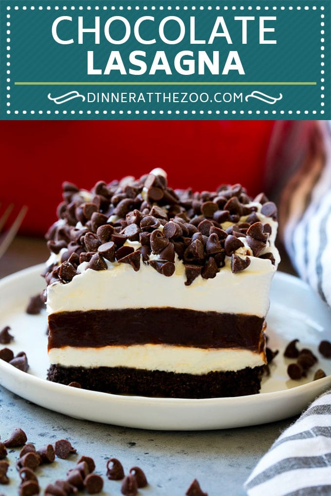 Chocolate Lasagna Recipe | No Bake Dessert | Chocolate Dessert #chocolate #dessert #nobake #sweets #uzhal