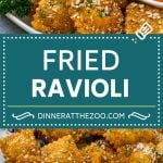 Fried Ravioli Recipe | Toasted Ravioli | Ravioli Recipe | Italian Appetizer #ravioli #appetizer #italian #pasta #uzhal