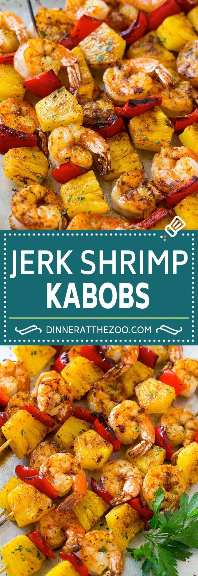 Jerk Shrimp Kabobs | Caribbean Shrimp | Jamaican Shrimp | Grilled Shrimp #grilling #pineapple #shrimp #kabobs #uzhal