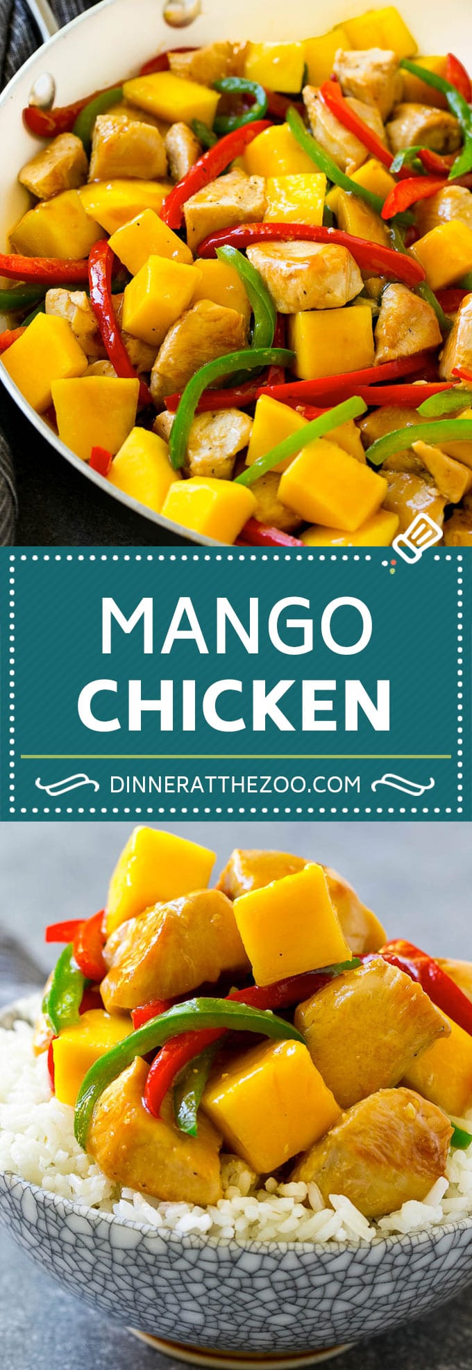 Mango Chicken Recipe | Chicken with Mango | Chicken Stir Fry #chicken #mango #stirfry #peppers #dinner #healthy #uzhal