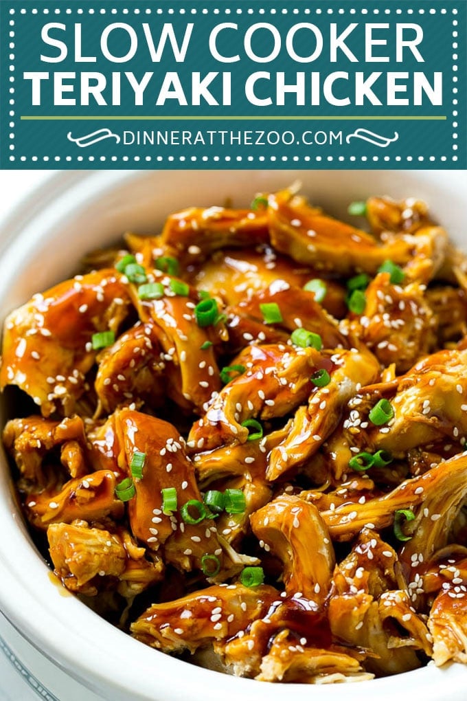 Slow Cooker Teriyaki Chicken Recipe | Crock Pot Teriyaki Chicken | Slow Cooker Chicken | Asian Chicken #slowcooker #crockpot #teriyaki #chicken #dinner #uzhal